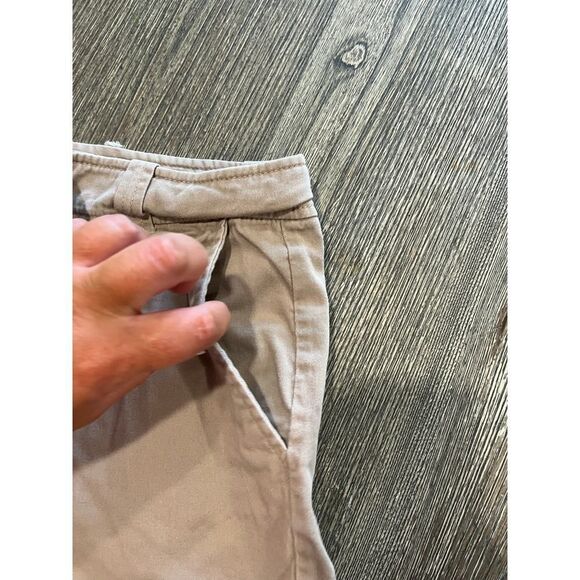 Soho Jeans New York & Company Chino Shorts Mid Rise Cotton Blend Tan Size 12 - Picture 6 of 8